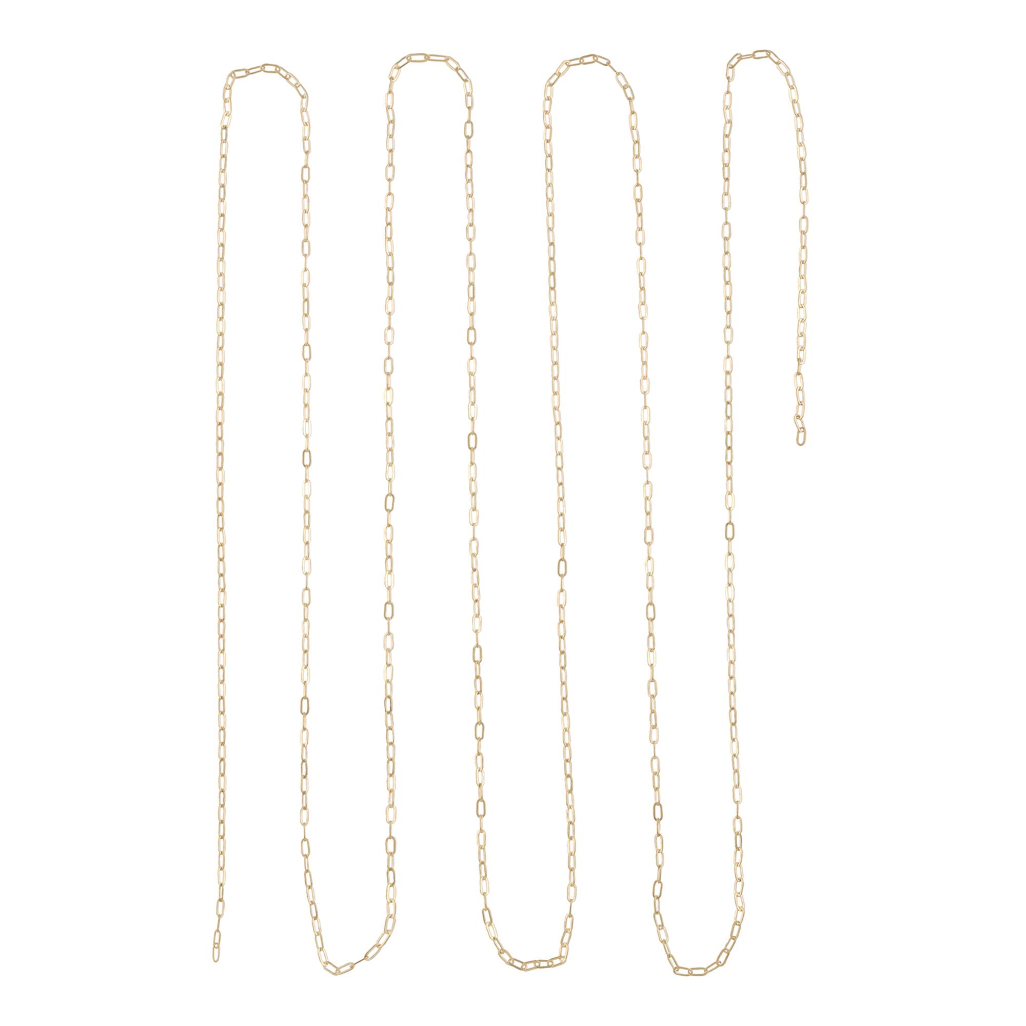 72" Paper Clip Chain by Bead Landing